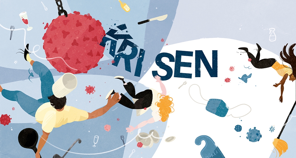 Året som pandemin tog